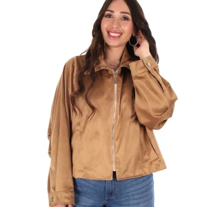 GIACCA CAMMEL MISS LOVE SCAMOSCIATA DA DONNA