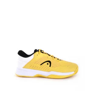 SCARPA DA PADEL REVOLT PRO 4.5 CLAY HEAD JUNIOR GIALLO