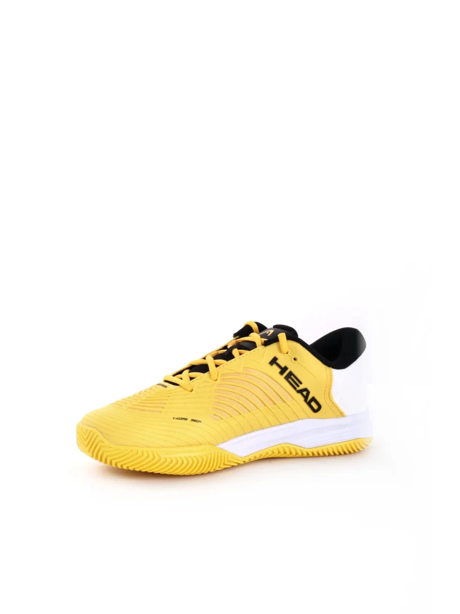 SCARPA DA PADEL REVOLT PRO 4.5 CLAY HEAD JUNIOR GIALLO - immagine 5