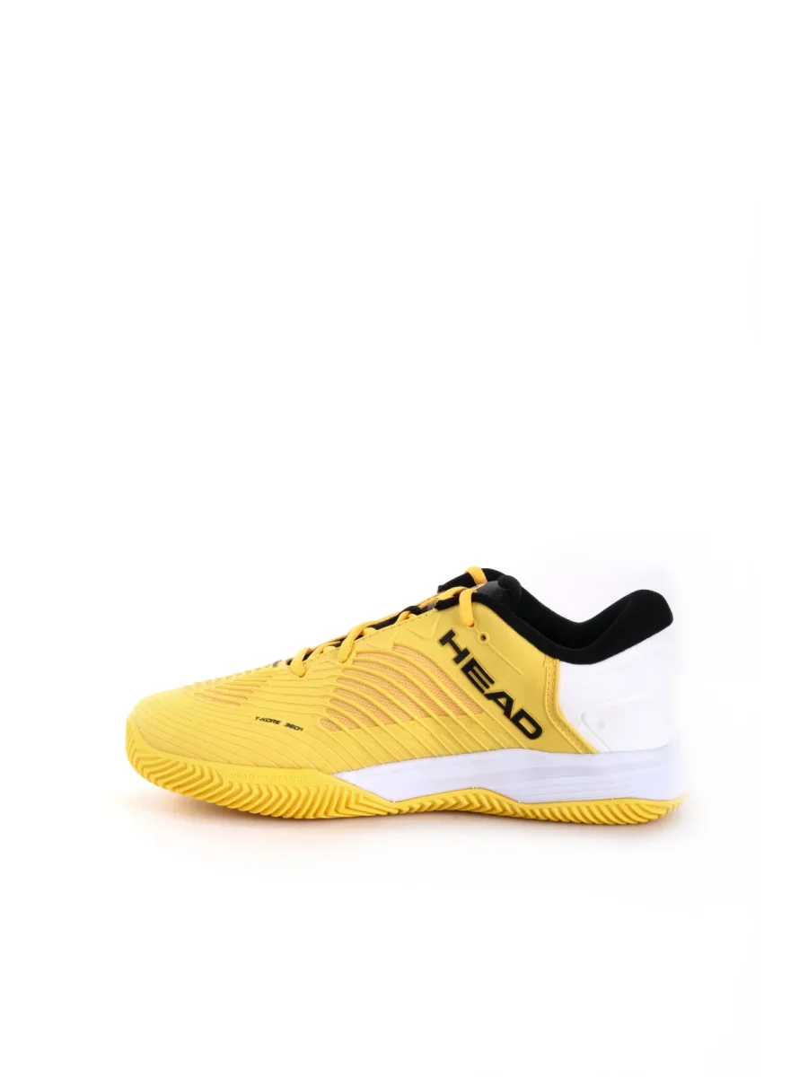 SCARPA DA PADEL REVOLT PRO 4.5 CLAY HEAD JUNIOR GIALLO - immagine 6