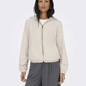 Onlcandy giubbotto unisex in colore pumic versatile e leggero