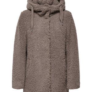 CAPPOTTO MINA TEDDY ONLY DA DONNA BEIGE