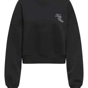 FELPA KIARA ONLY DA DONNA NERO