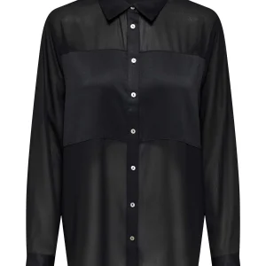 CAMICIA STAR LIFE ONLY DA RAGAZZA NERO
