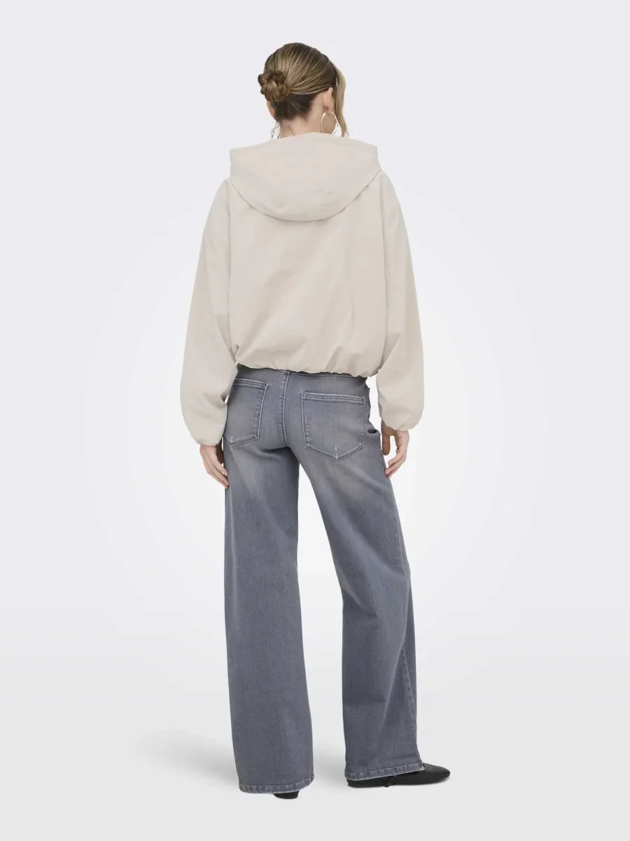 Only Onlcamille, giubbotto corto unisex adulto blu moonbeam - immagine 4