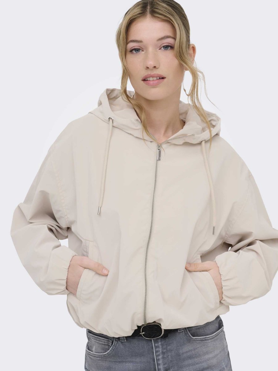 Only Onlcamille, giubbotto corto unisex adulto blu moonbeam - immagine 5