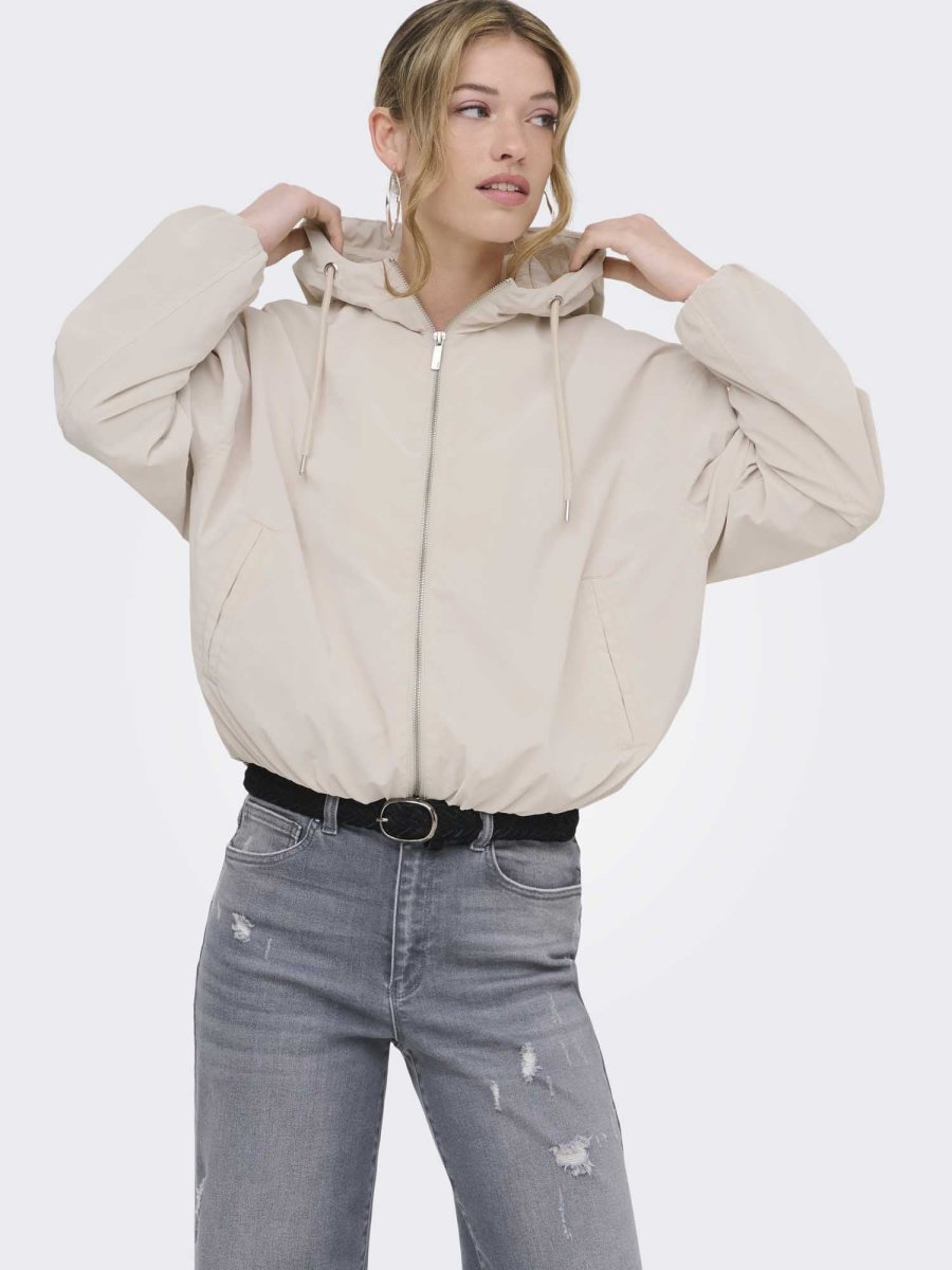 Only Onlcamille, giubbotto corto unisex adulto blu moonbeam - immagine 6