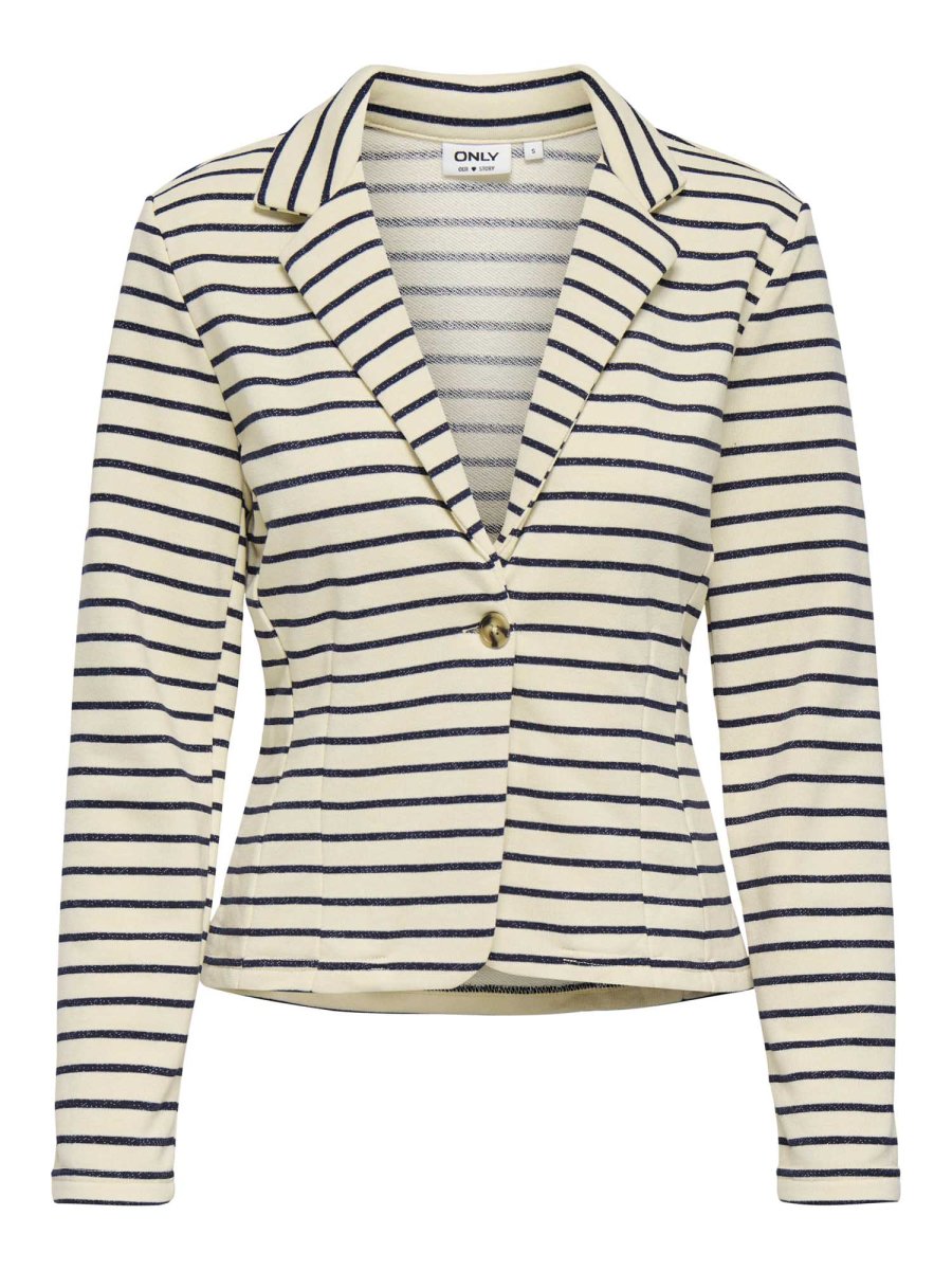 Blazer Only unisex adulto in colore beige raffinato - immagine 3