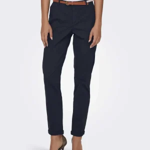 Pantaloni chino Only Biana Regular Fit unisex blu