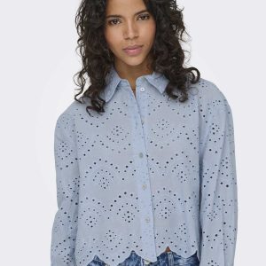 Camicia Only unisex adulto in tono cashmere delicato