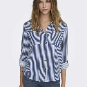 Camicia Only Asmin unisex adulto in bianco