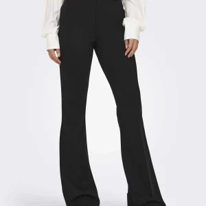 Pantaloni Only Peach eleganti e leggermente svasati unisex adulti neri