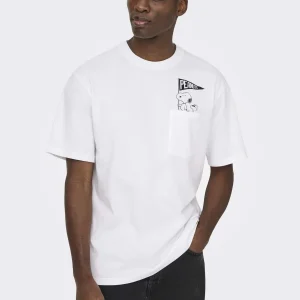 T-shirt unisex adulto Only & Sons Brigh in cotone versatile