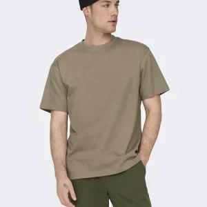 T-shirt unisex Only & Sons Onsfred con vestibilità rilassata colore altri