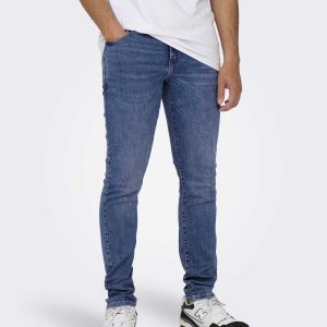JEANS LOOM SLIM ONLY&SONS DA RAGAZZO DENIM