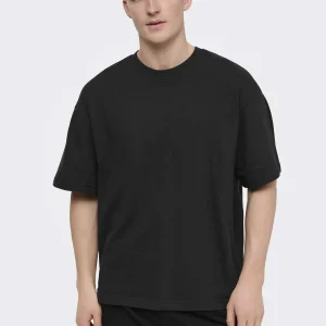 T-shirt Oversize Only & Sons Lenny unisex nera casual
