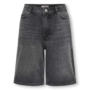 Shorts Kogsonny regular fit a vita alta unisex in nero