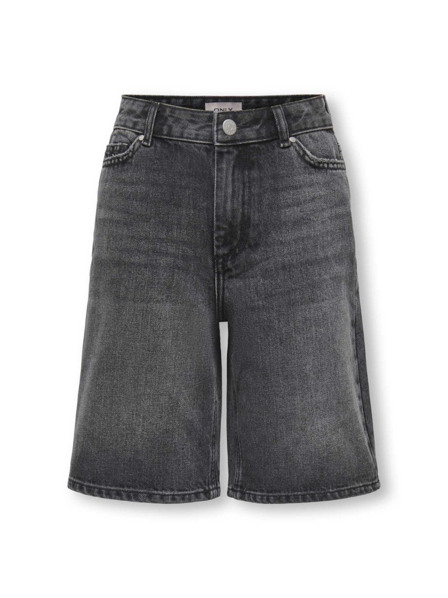 Shorts Kogsonny regular fit a vita alta unisex in nero