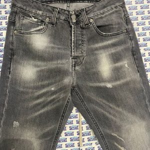 JEANS DENIM GRIGIO