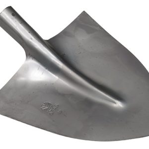 BADILE A PUNTA IN ACCIAIO STAMPATO  mm. 290×300 (n? 1)