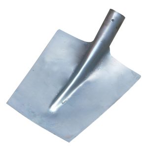 BADILE A PUNTA QUADRA IN ACCIAIO STAMPATO  mm. 245×255 (n? 2)