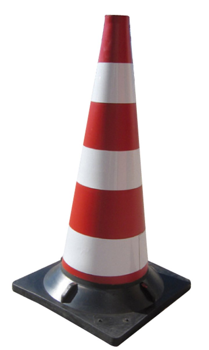 CONO SPARTITRAFFICO OMOLOGATO FIGURA 398/A- ART 34 H. cm. 54