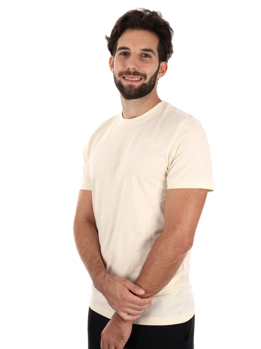 T-SHIRT KAPPA DA UOMO PANNA