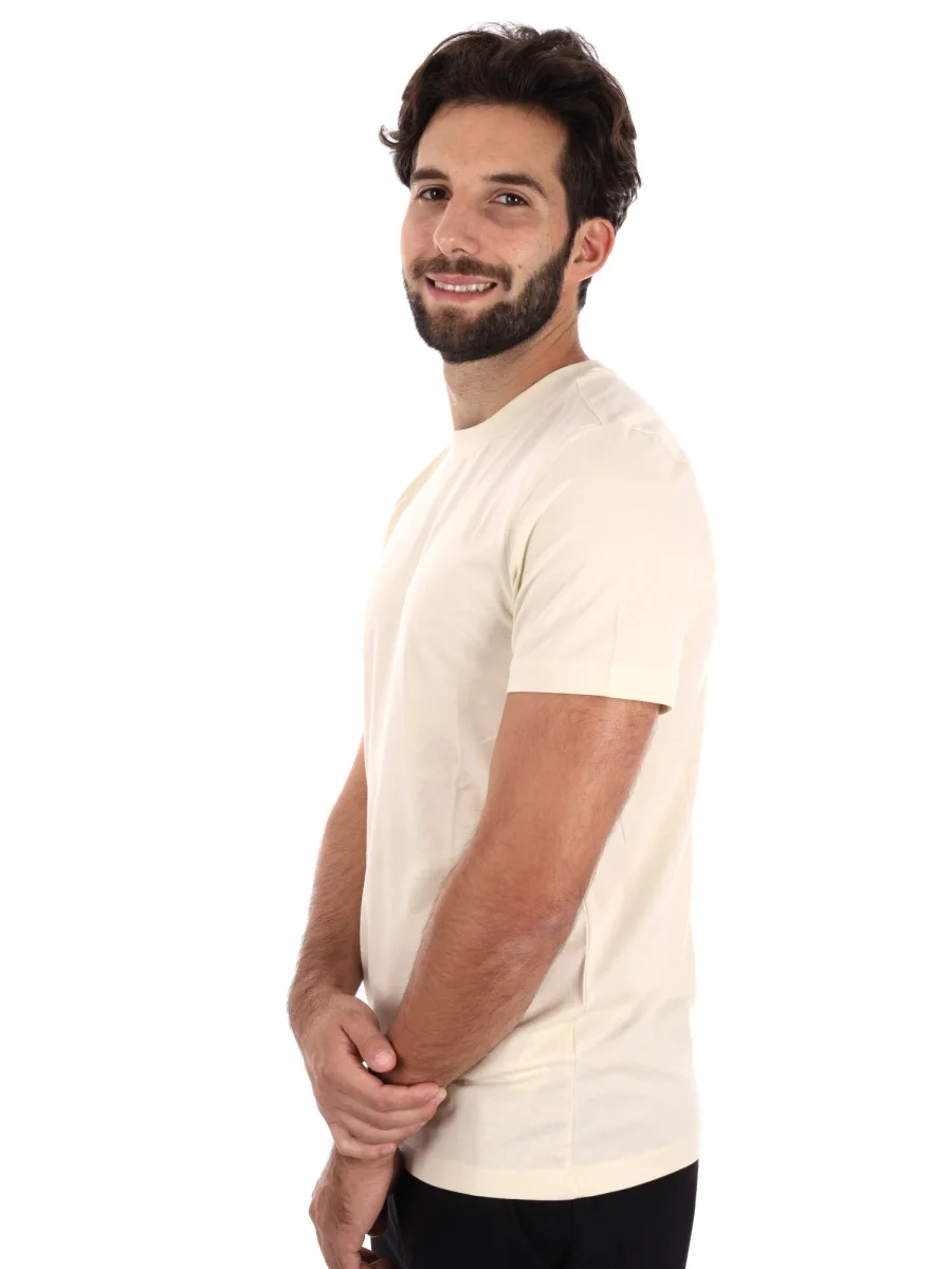 T-SHIRT KAPPA DA UOMO PANNA - immagine 3