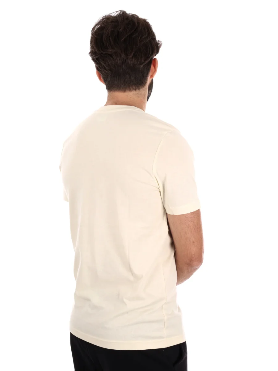 T-SHIRT KAPPA DA UOMO PANNA - immagine 6