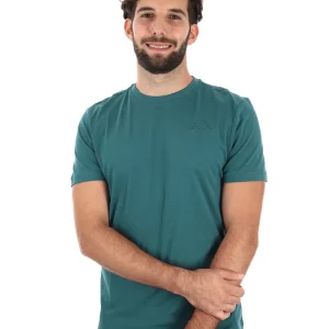 T-SHIRT KAPPA DA UOMO VERDE