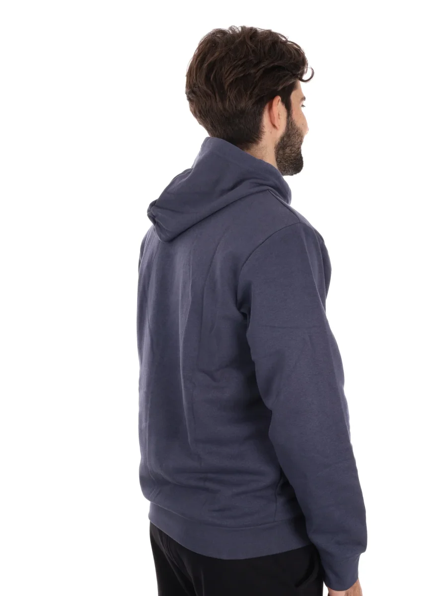 FELPA MAXI LOGO RICAMATO KAPPA DA UOMO ANTRACITE - immagine 7