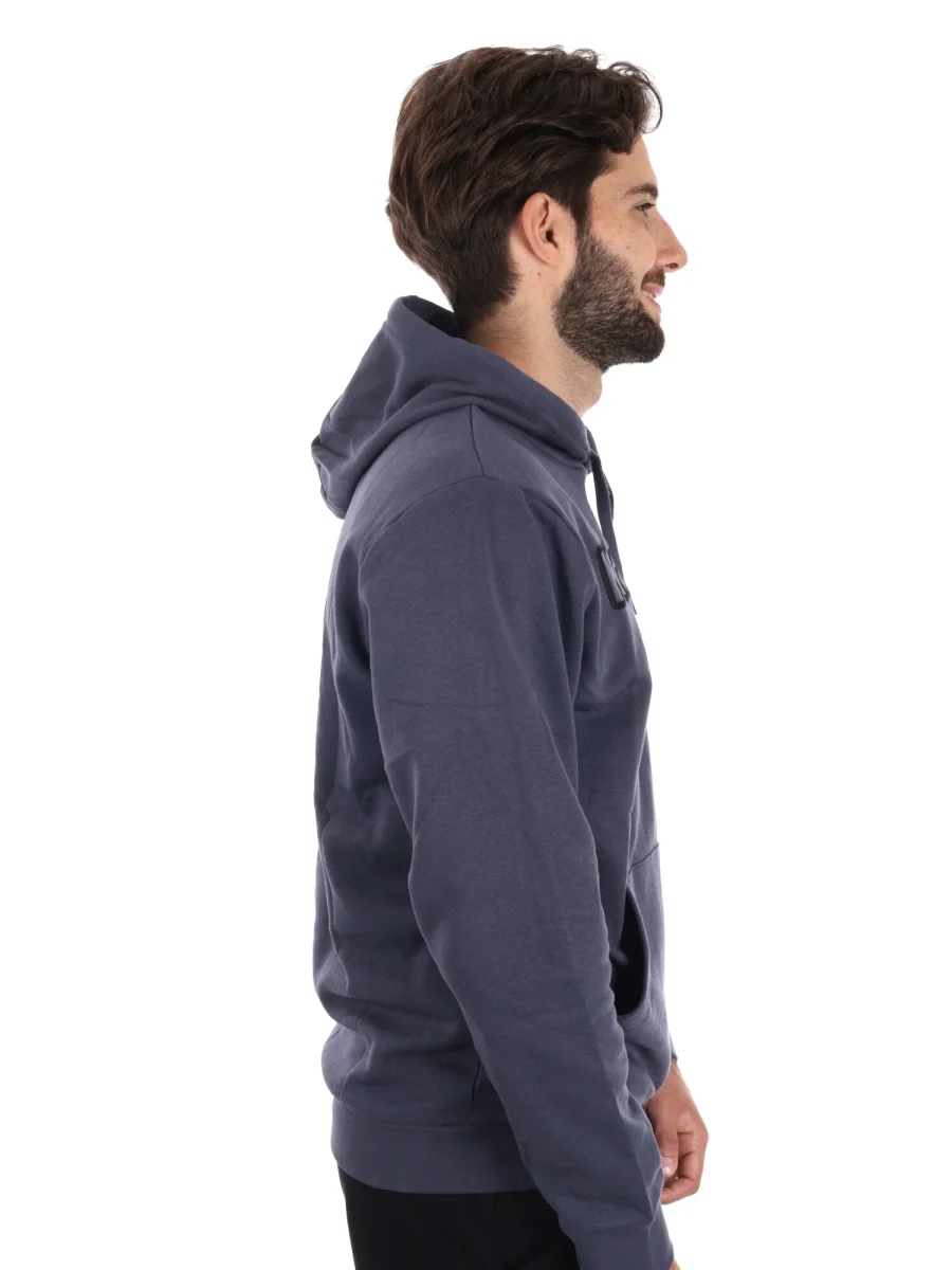 FELPA MAXI LOGO RICAMATO KAPPA DA UOMO ANTRACITE - immagine 8