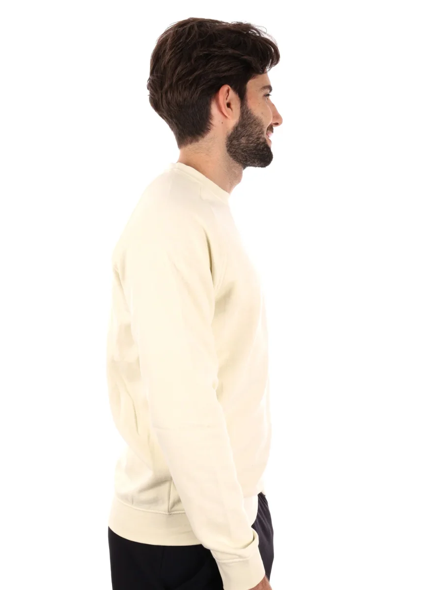 FELPA GIROCOLLO KAPPA DA UOMO PANNA - immagine 7