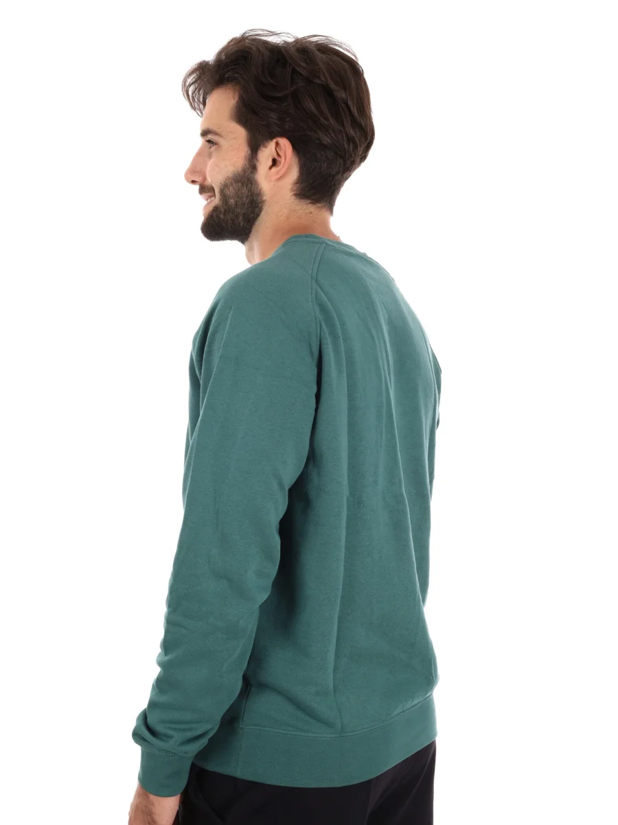 FELPA GIROCOLLO KAPPA DA UOMO VERDE - immagine 4