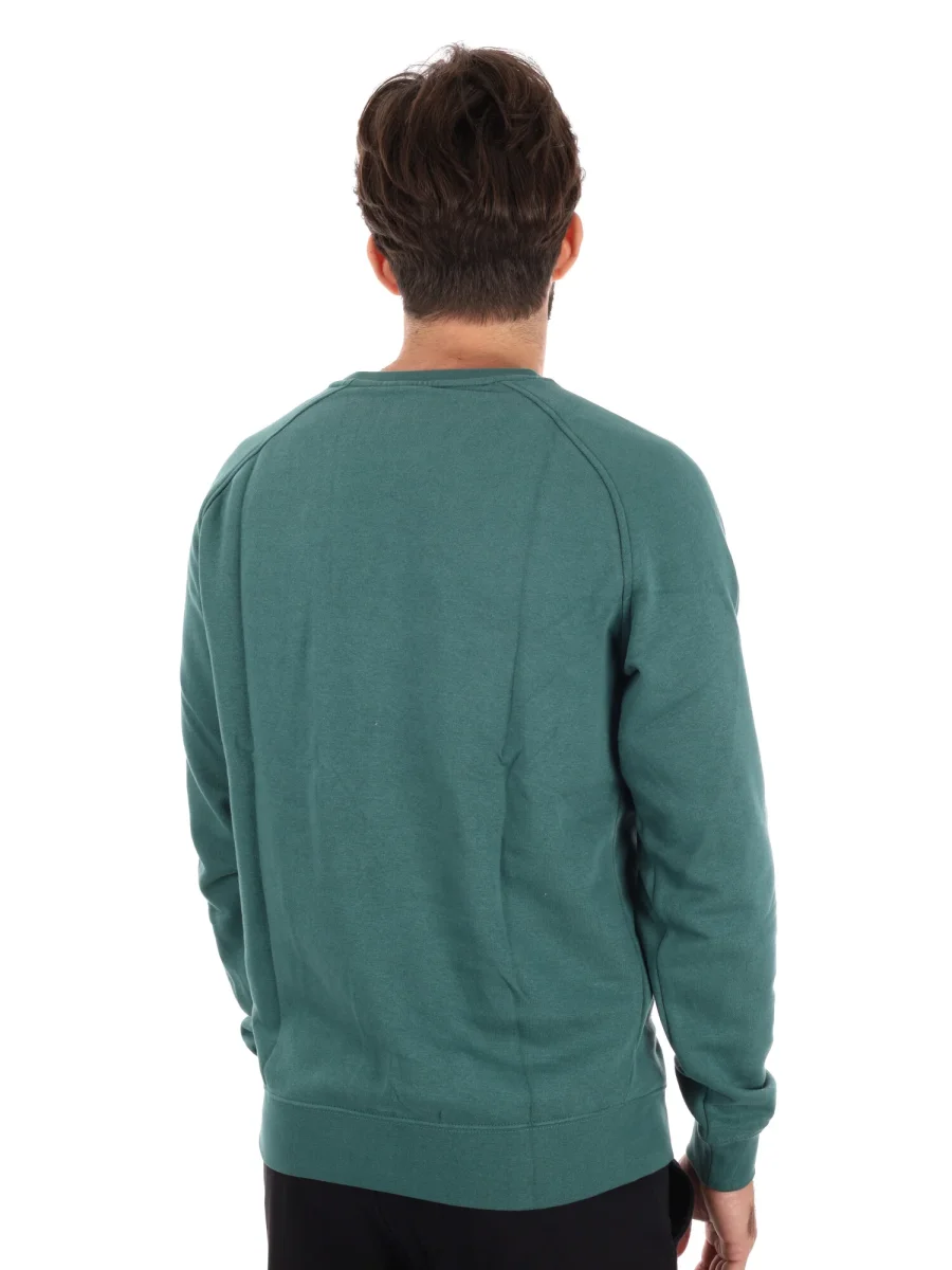 FELPA GIROCOLLO KAPPA DA UOMO VERDE - immagine 6