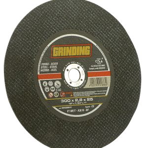 Grinding DISCO ABRASIVO PIANO per inox ? mm. 300×2,8×25,4