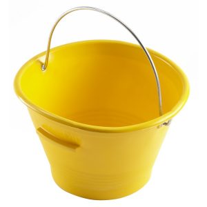 CARDARELLA IN PLASTICA MEK EDIL Lt. 14 ? cm. 36 – Gialla