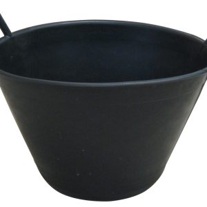 CARDARELLA IN PLASTICA 2 MANICI Lt. 10 ? cm. 34 – Nera