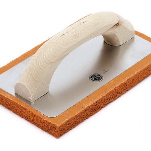 Ancora FRATTAZZO PER INTONACI GOMMA ARANCIONE Grana media cm. 21,5×13,5