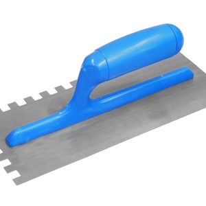 FRATTAZZO USA DENTATO SUP/DESTRO MANICO ABS BLU cm.28×12 dentatura mm. 7X7