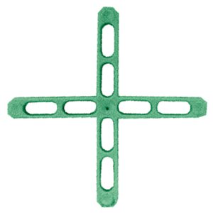 DISTANZIATORE A CROCE IN PLASTICA PER PAVIMENTI 250 PZ.  mm.10