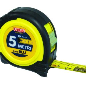Utilia FLESSOMETRO LINEA BLU mt. 5×19 mm.