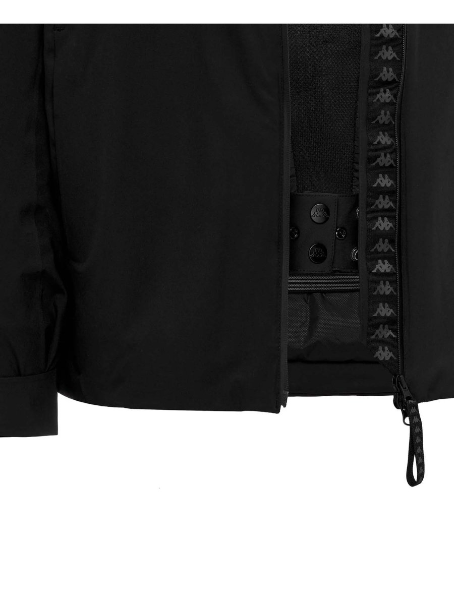 GIACCA SCI IMPERMEABILE KAPPA DA UOMO NERO - immagine 7