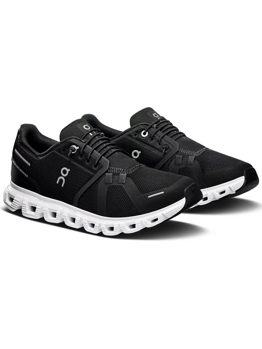 SNEAKERS CLOUD 6 ON DA DONNA NERO BIANCO - immagine 3