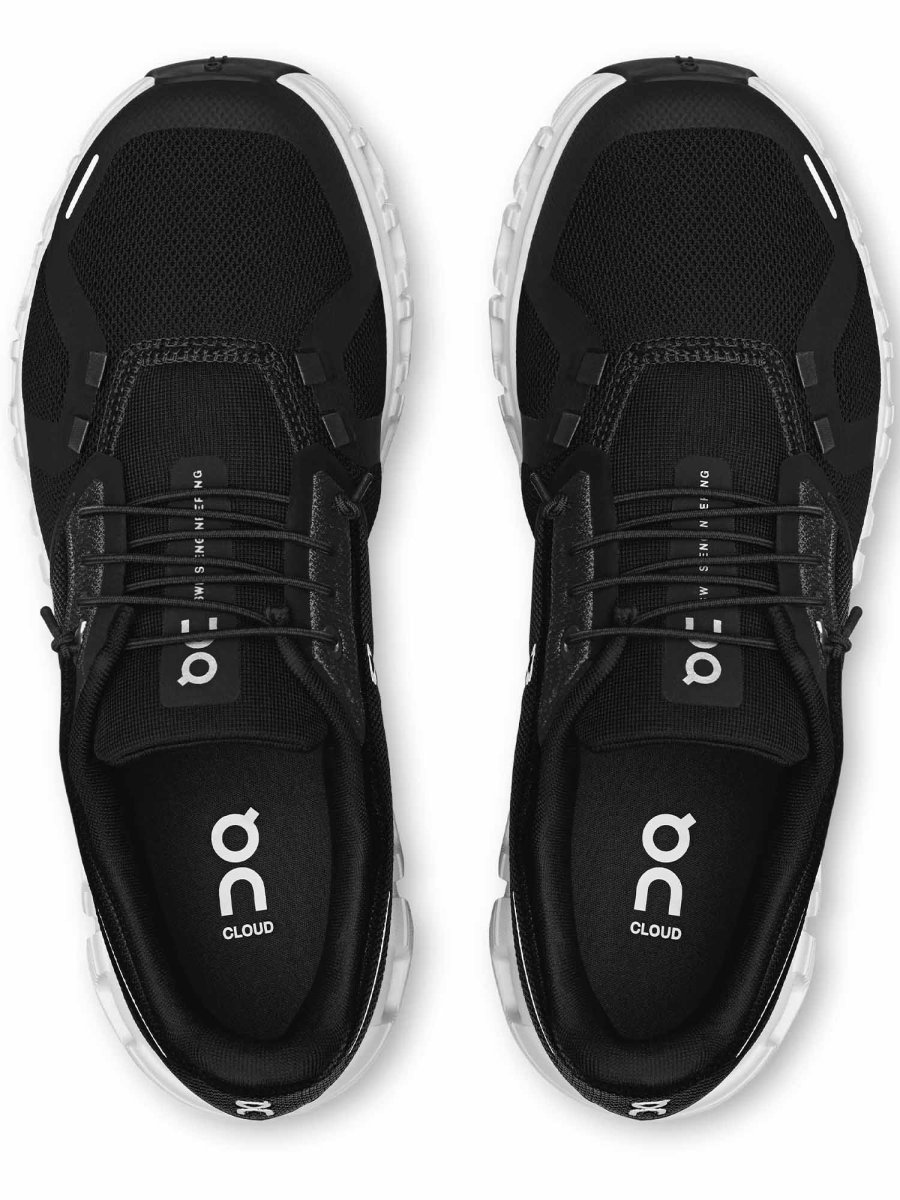 SNEAKERS CLOUD 6 ON DA DONNA NERO BIANCO - immagine 6