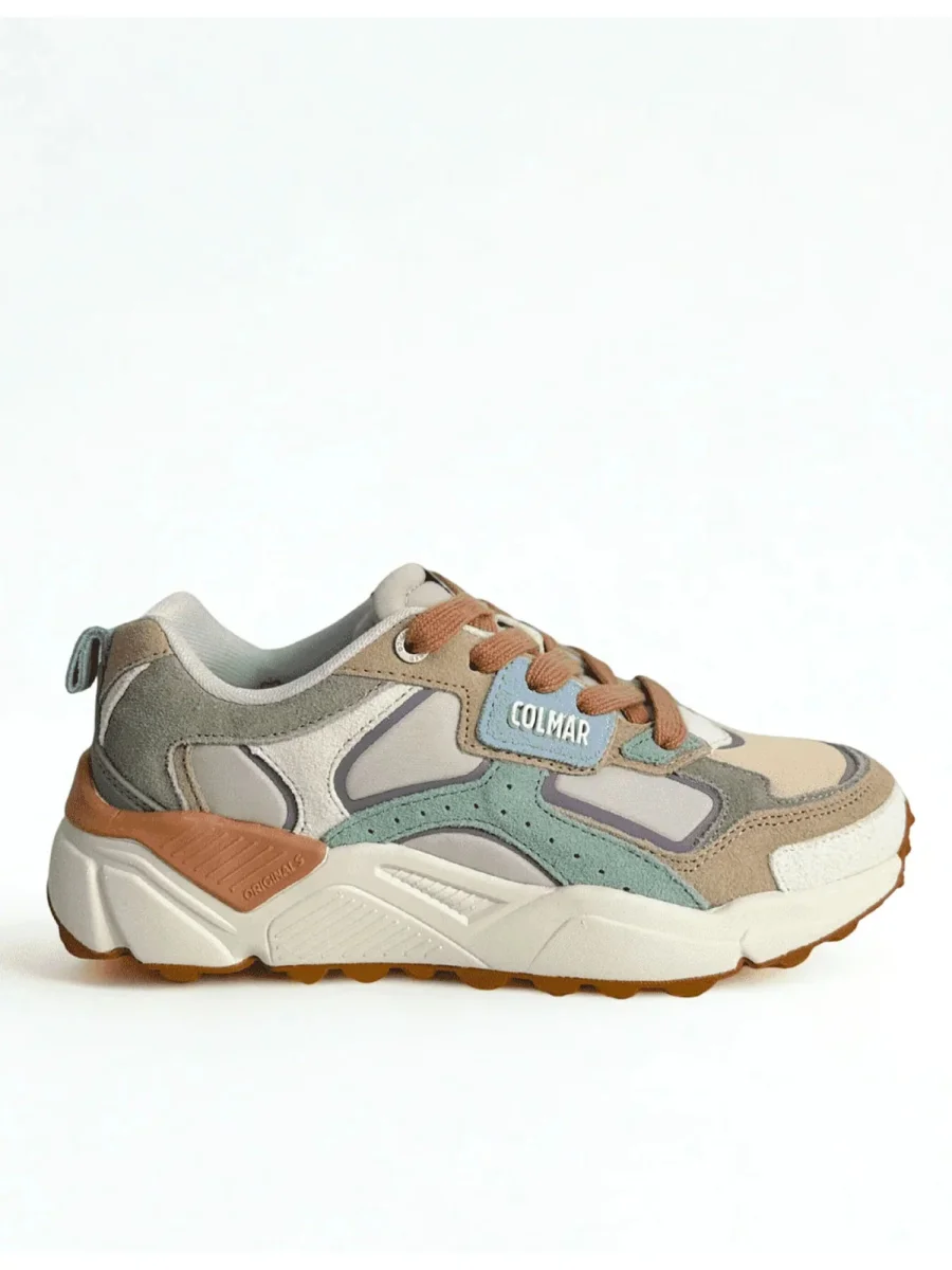 SNEAKERS ROSA-MULTICOLOR GARNER COLMAR DA DONNA