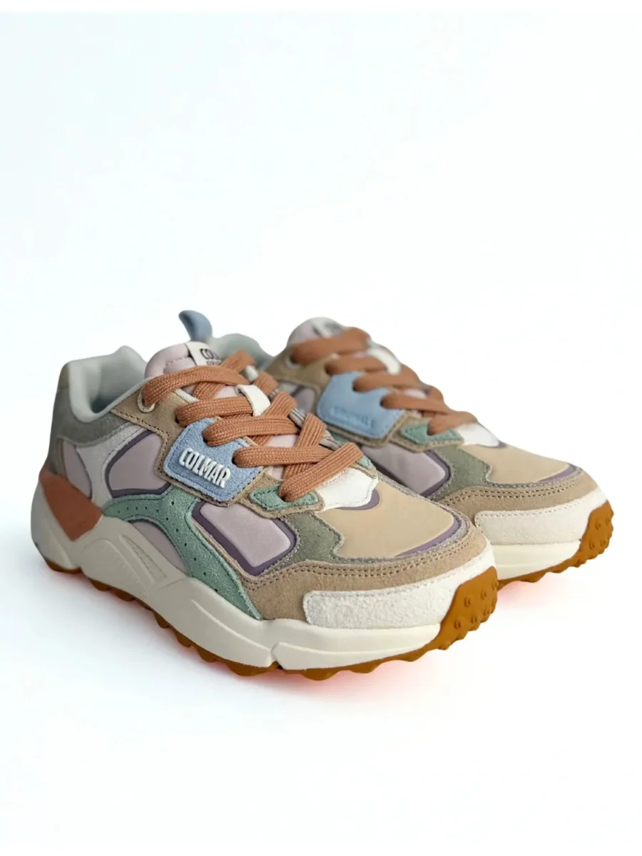 SNEAKERS ROSA-MULTICOLOR GARNER COLMAR DA DONNA - immagine 3