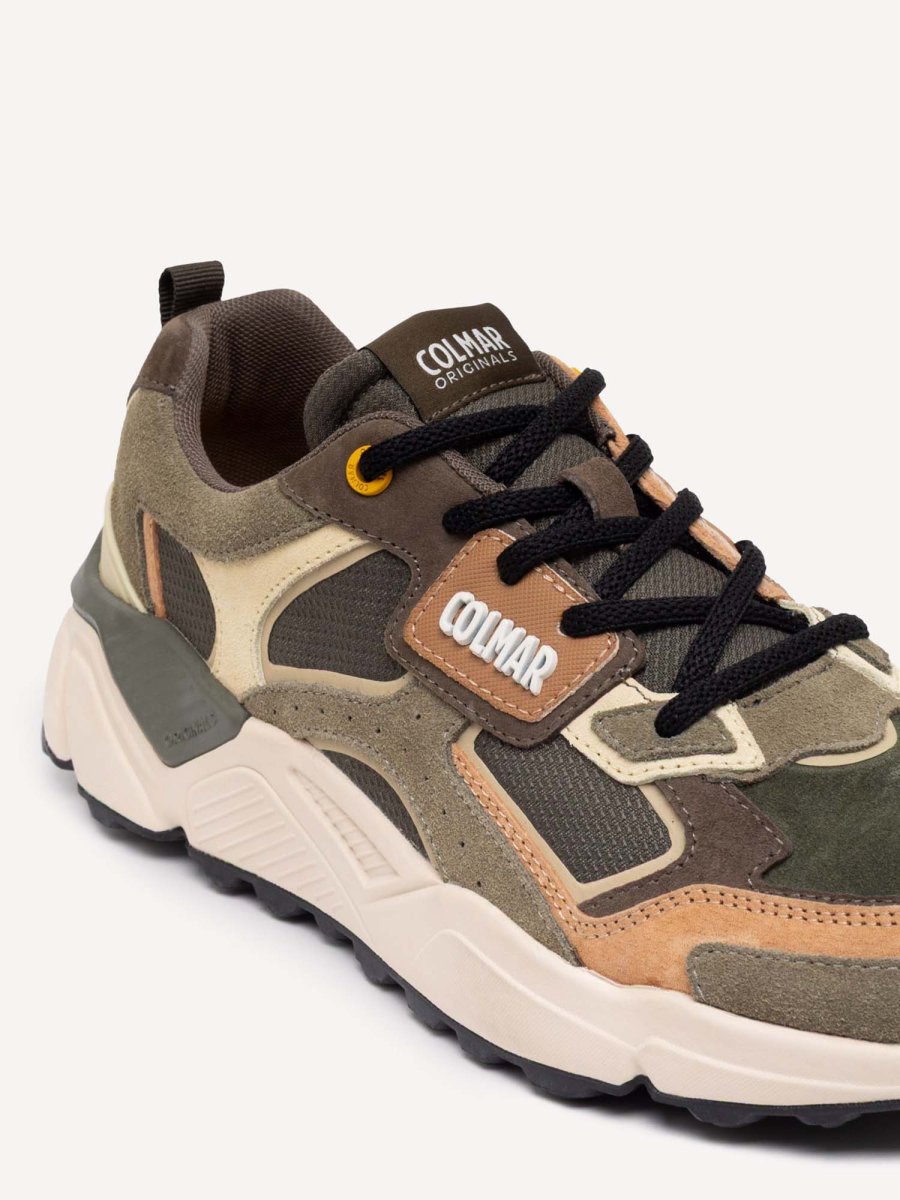 SNEAKERS GARNER GROUNDS COLMAR DA UOMO VERDE MILITARE - immagine 4