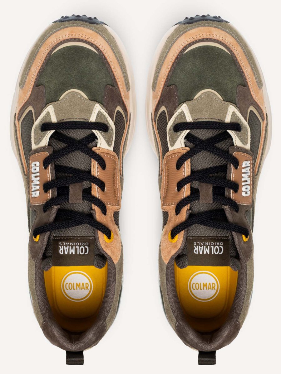 SNEAKERS GARNER GROUNDS COLMAR DA UOMO VERDE MILITARE - immagine 5