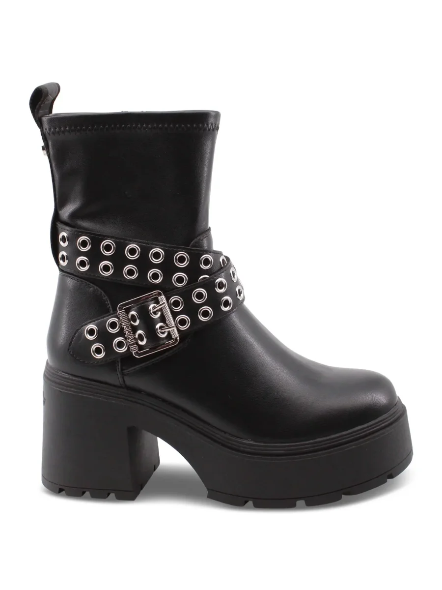 STIVALETTO MILA ROCK BUFFALO DA DONNA NERO - immagine 2